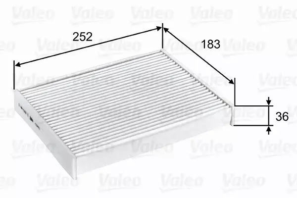 VALEO FILTR KABINOWY 715803 