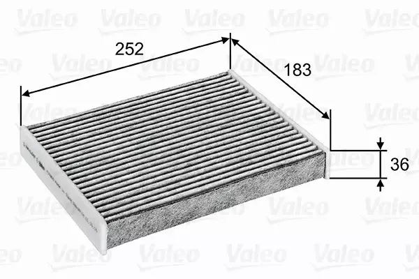 VALEO FILTR KABINOWY 715802 