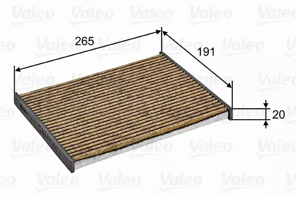 VALEO FILTR KABINOWY 701028 