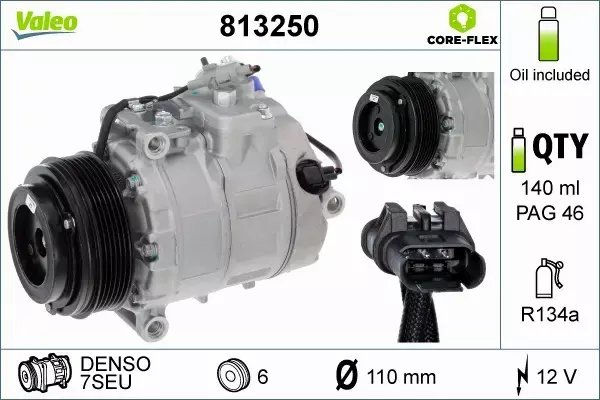 VALEO KOMPRESOR KLIMATYZACJI 813250 