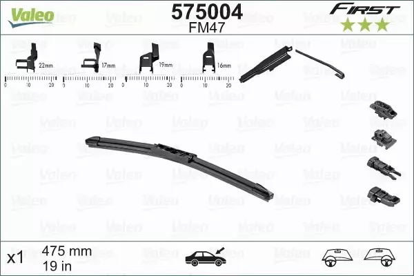 VALEO FIRST WYCIERACZKI ALFA ROMEO 155 1991-2007 