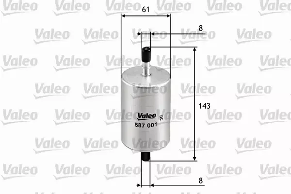 VALEO FILTR PALIWA 587001 