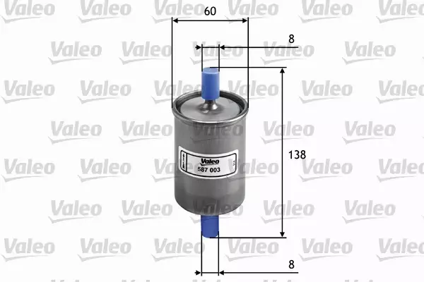 VALEO FILTR PALIWA 587003 