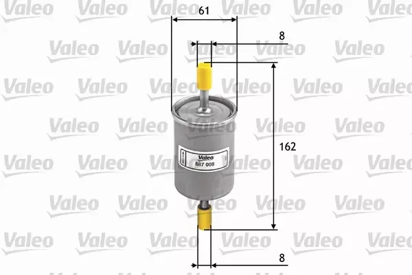 VALEO FILTR PALIWA 587008 