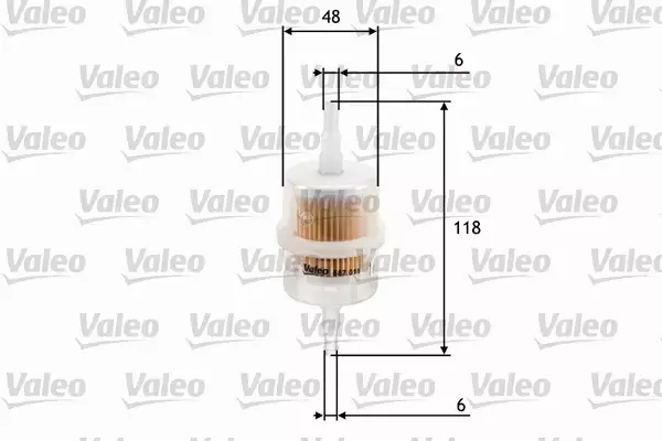 VALEO FILTR PALIWA 587011 