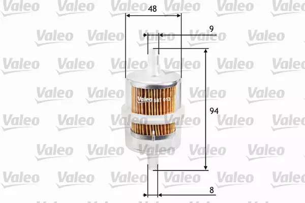 VALEO FILTR PALIWA 587013 