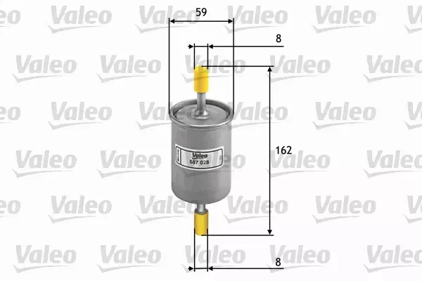 VALEO FILTR PALIWA 587028 