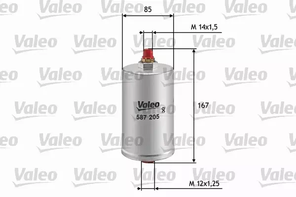 VALEO FILTR PALIWA 587205 