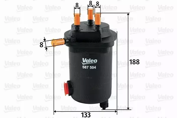 VALEO FILTR PALIWA 587504 