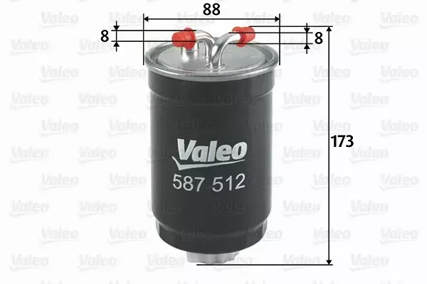 VALEO FILTR PALIWA 587512 