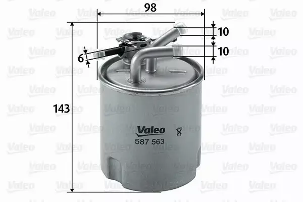 VALEO FILTR PALIWA 587563 