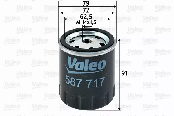 VALEO FILTR PALIWA 587717 