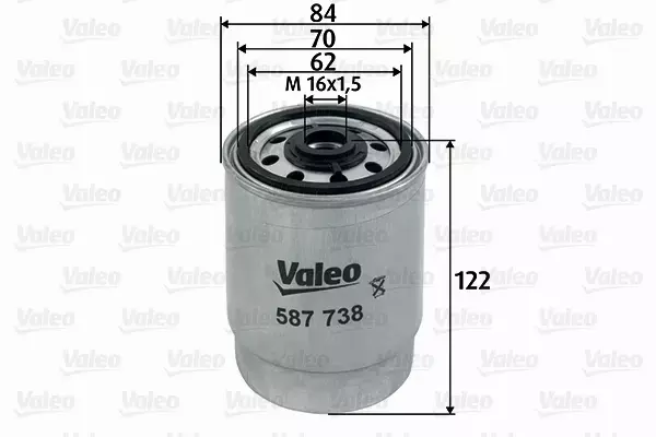 VALEO FILTR PALIWA 587738 