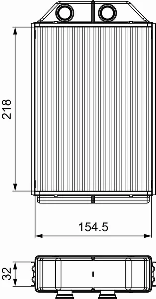 VALEO NAGRZEWNICA 811530 