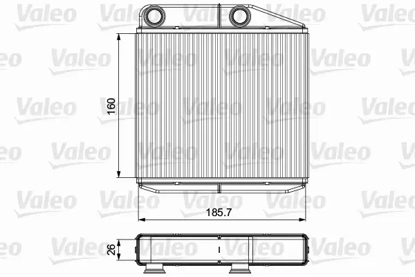 VALEO NAGRZEWNICA 811502 