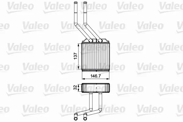 VALEO NAGRZEWNICA 811520 