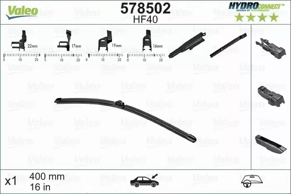 VALEO HYDROCONNECT WYCIERACZKI PEUGEOT 2008 