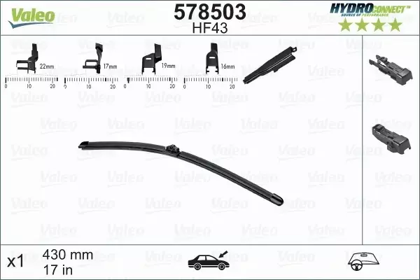 VALEO HYDROCONNECT WYCIERACZKI FORD FOCUS MK2 II 