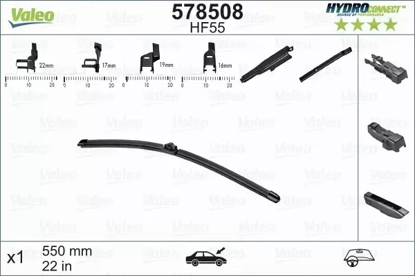 VALEO HYDROCONNECT WYECIERACZKI RENAULT KANGOO 