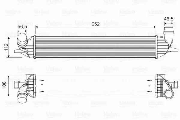 VALEO INTERCOOLER 818330 