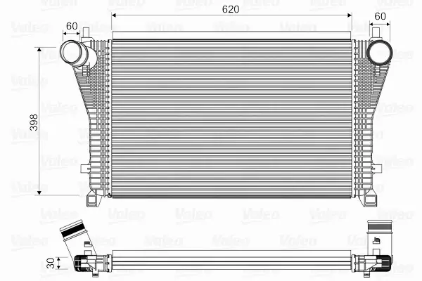 VALEO INTERCOOLER 818347 