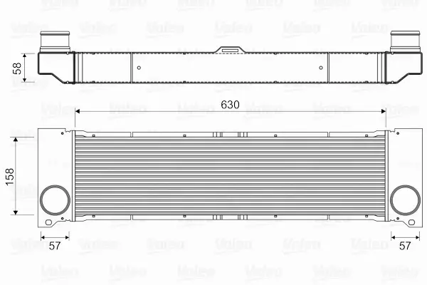 VALEO INTERCOOLER 818356 