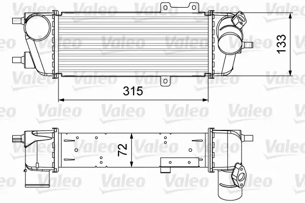 VALEO INTERCOOLER 818361 