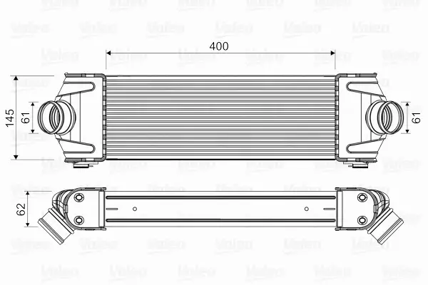 VALEO INTERCOOLER 818550 