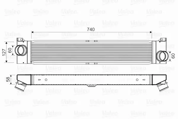 VALEO INTERCOOLER 818569 