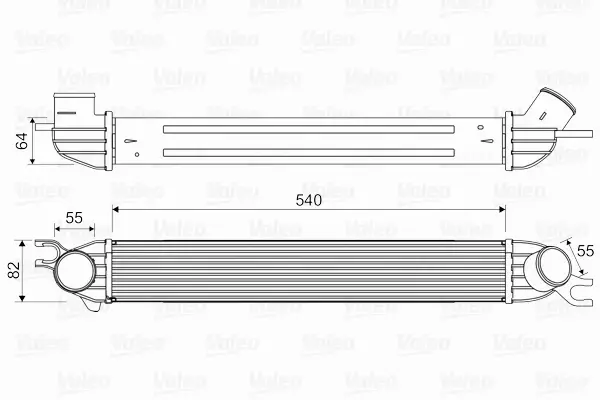 VALEO INTERCOOLER 818580 