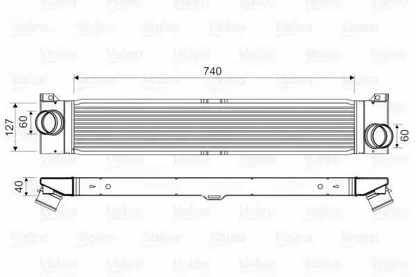 VALEO INTERCOOLER 818586 