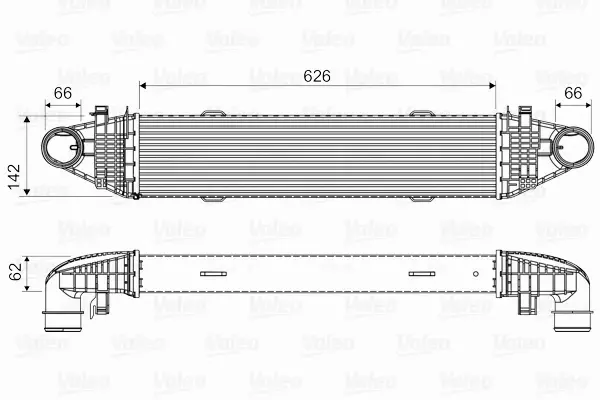 VALEO INTERCOOLER 818617 