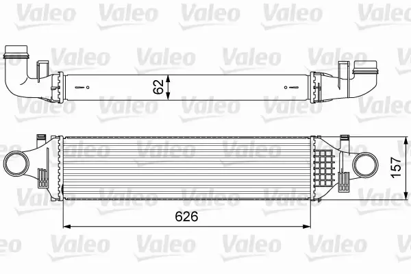 VALEO INTERCOOLER 818624 