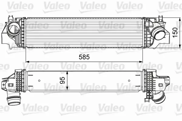 VALEO INTERCOOLER 818640 