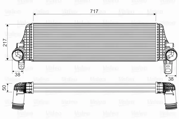 VALEO INTERCOOLER 818659 