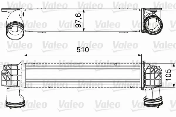 VALEO CHŁODNICA INTERCOOLER 818664 