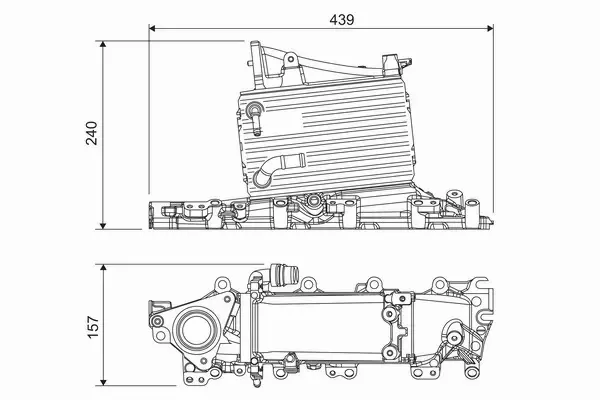 VALEO CHŁODNICA INTERCOOLER 818684 