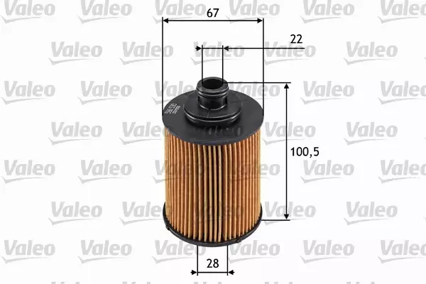 VALEO FILTR OLEJU 586530 