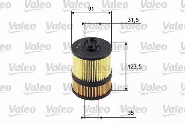 VALEO FILTR OLEJU 586549 