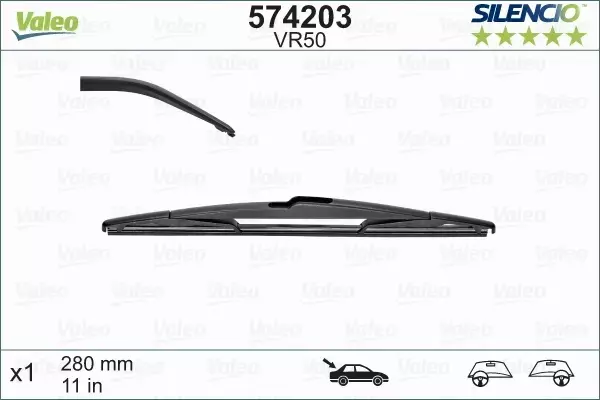 VALEO SILENCIO WYCIERACZKI P+T RENAULT SCENIC IV 