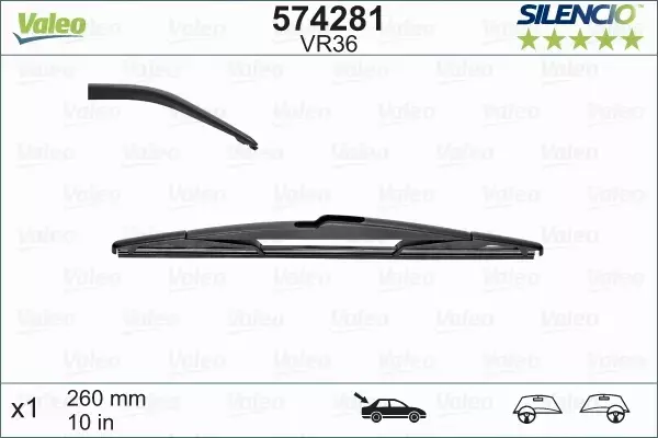 VALEO SILENCIO WYCIERACZKI P+T RENAULT SCENIC II 