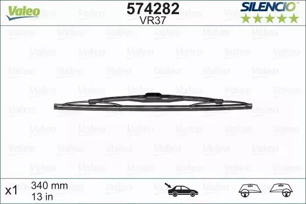 VALEO SILENCIO WYCIERACZKI P+T AUDI A4 B6 B7 AVANT 