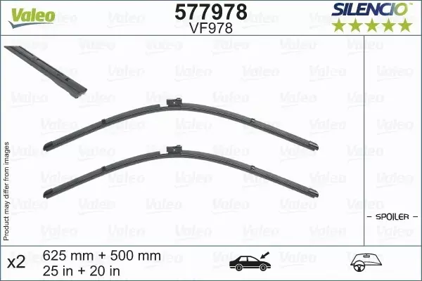 VALEO SILENCIO WYCIERACZKI AUDI A6 C8 A8 D5 Q7 4M 