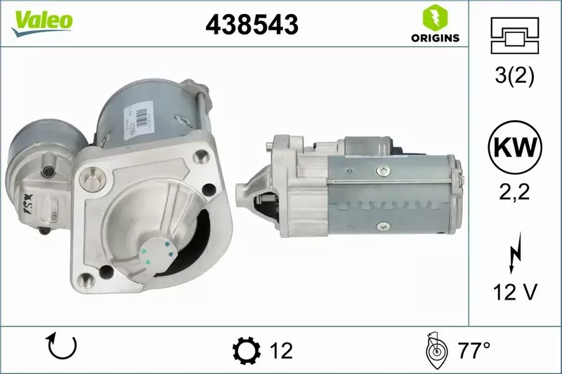 VALEO ALTERNATOR 438543 