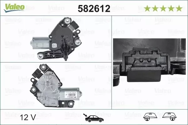 VALEO SILNIK WYCIERACZKI TYŁ MERCEDES B W246 