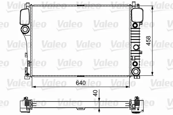 VALEO CHŁODNICA WODY 735299 