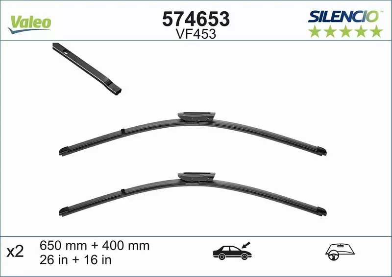 VALEO SILENCIO WYCIERACZKI P+T RENAULT LAGUNA III 