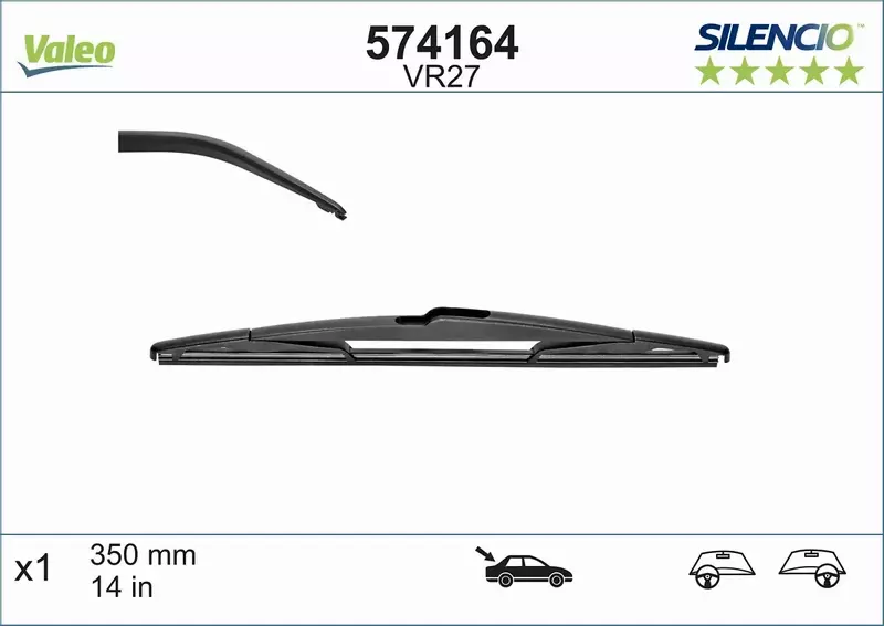 VALEO SILENCIO WYCIERACZKI P+T ALFA ROMEO GIULIETTA 