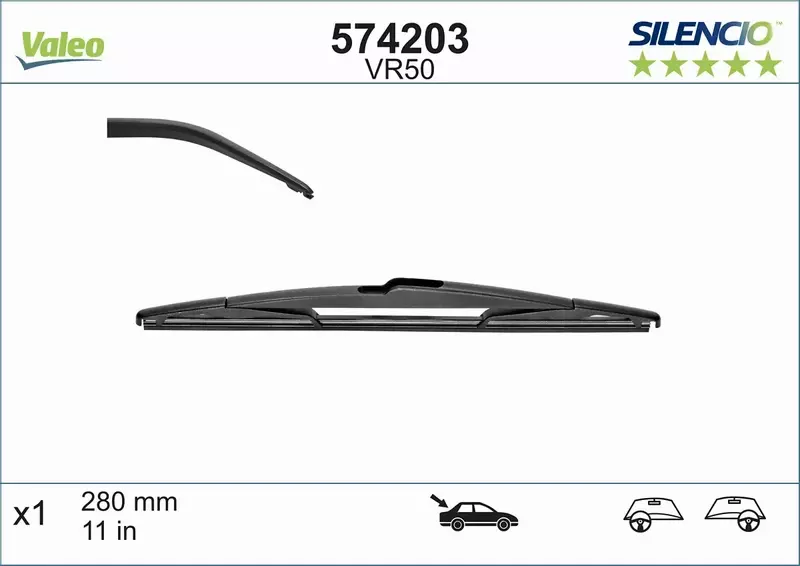 VALEO SILENCIO WYCIERACZKI P+T RENAULT ESPACE V 