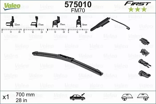 VALEO FIRST WYCIERACZKI FIAT SCUDO SCUDO II 2 